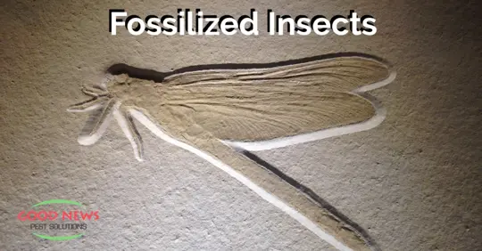 Image of Dragonfly fossil