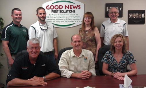 7 Good News Pest Solutions staff members