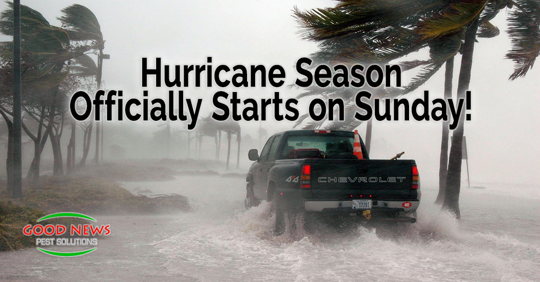 Hurricane Season Officially Starts on Sunday!